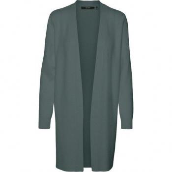 Vero Moda „VMNANCY“ – Offener Cardigan mit Balsamgrün‑Check, Damen, XS