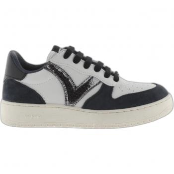 Zapatillas de Mujer Victoria con Logotipo Metalizado