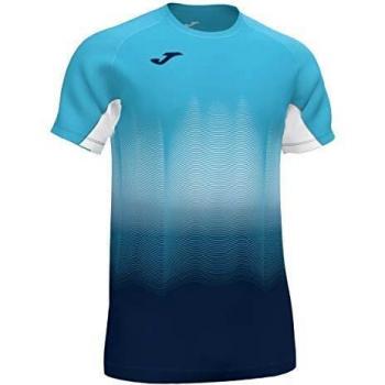Joma Elite VII t-shirt court pour fille, bleu marine turquoise, taille XXXXS