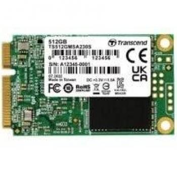 Transcend MSA230S 512 GB Memoria SSD interna mSATA