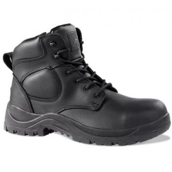 RF222 Jet Waterproof Safety Boot – Black, 11 (Side‑Zip)
