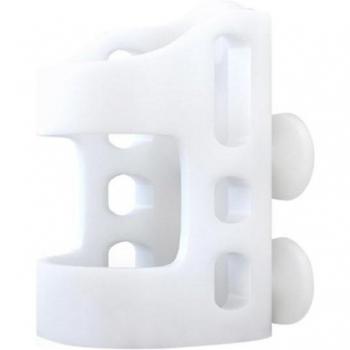 Suction Cup Shower Head Holder with Non-Perforated Design