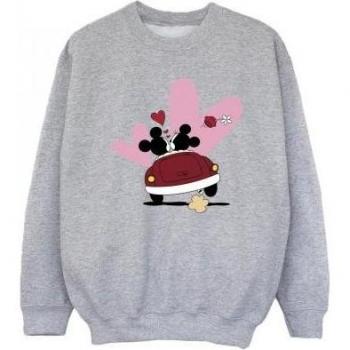 Mickey Mouse print sweatshirt voor meisjes, maat 7-8 jaar, van Disney