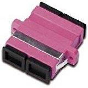 Digitus SC/SC Duplex Coupler in Pink, OM4