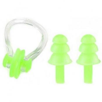 Comfort Fit Silicone Earplugs with Nose Clip