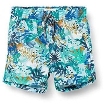 Noppies Baby-Jungen B Swim Shorts Modesto AOP Badehose, Grün, 50/56