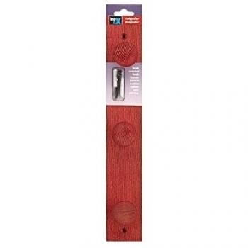 Soporte de Ropa Fresno 3 Pomos Rojo Inofix