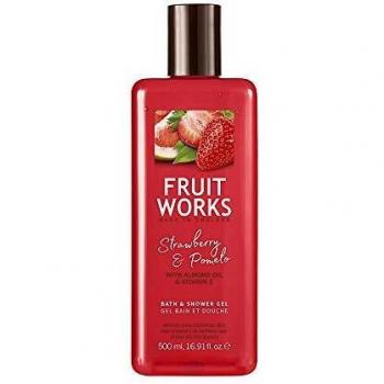 Fruit Works Bath & Shower Gel Fragola e Pompelmo