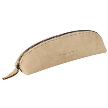 Trousse Clairefontaine Flying Spirit Luxe Cuir Beige