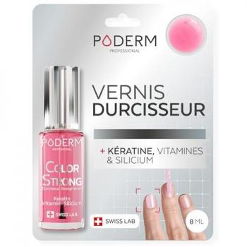 PODERM N°310 Gloss Éclat – Vernis Ultra‑Durcissant à la Biotine et aux Protéines de Kératine