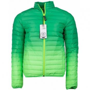 Cappuccio di protezione sci uomo in tessuto drenante e piuma WATTS XS Verde