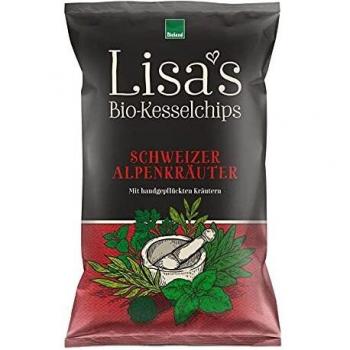 Lisa's Chips Schweizer Alpenkräuter, 125g