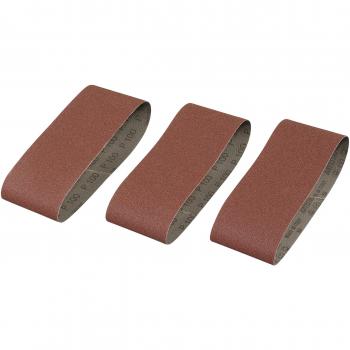 Bandes de ponçage 75mm x 457mm P100 pour surfaces variées