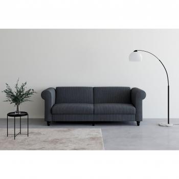 Dorel Home 3‑Sitzer Sofa‑Schlafbett Felix II – 236 cm, Sitzhöhe 46 cm