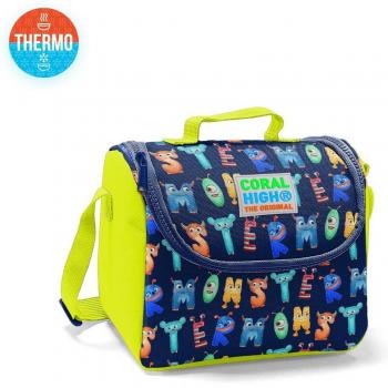 Marineblaue Kinder-Lunchbox mit Thermofunktion