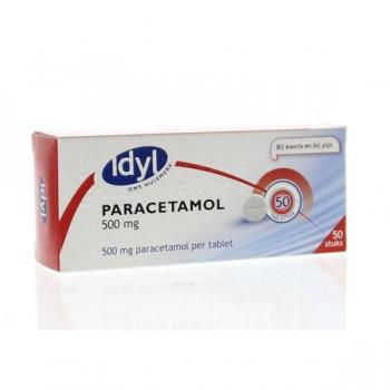 Paracetamol 500 mg tabletten 50 stuks