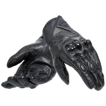 Dainese Neroshape Guanti Moto in Pelle di Capra Nero M