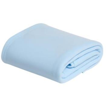 Plain Baby Blue Fleece Throw – 120 × 150 cm