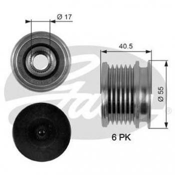 Gates OAP7057 Overrunning Alternator Pulley