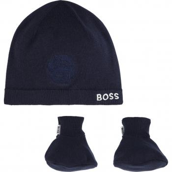 Set Cappello + Calzini Boss Blu scuro J51633