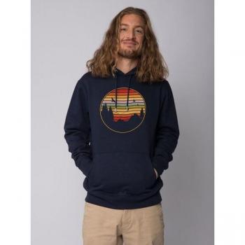 Felpa Watapparel Sunset Berg e Tannen Ciano con Colori Misti