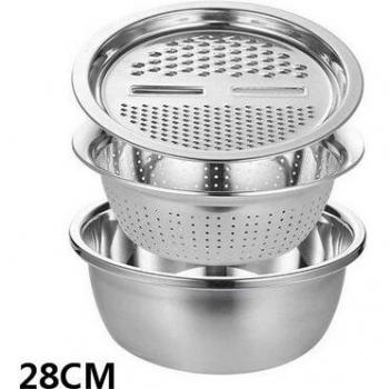 3-Piece Stainless Steel Kitchen Vegetable Slicer