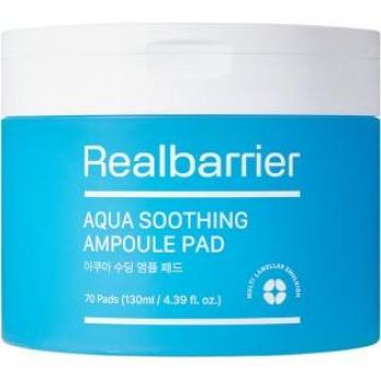 Paño Aqua Soothing Real Barrier 130 ml con 70 ampollas