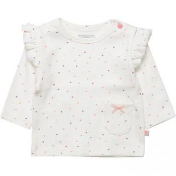 STACCATO Langarmoberteil offwhite gemustert