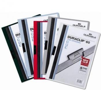 Durable 6mm DURACLIP File A4 Assorted Pack of 25 220900 DB220900