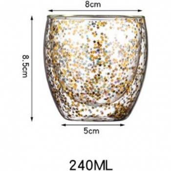 Tasse Astrale en Verre Double