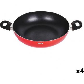 Quttin Red Infinity Bratpfanne – 4-teilig, 32 × 46 × 9 cm