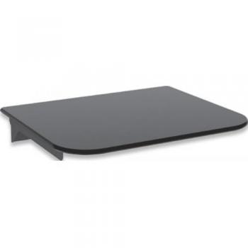 ICA-DRS-504 Techly Black Glass Audio/Video Shelf