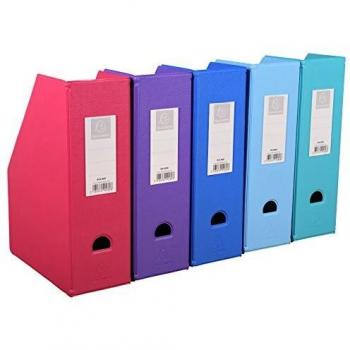 Porte-revues Exacompta Dos 100mm PVC (Lot de 10)