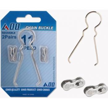Bike Repair Tool Kit with Stainless Steel Chain Hooks