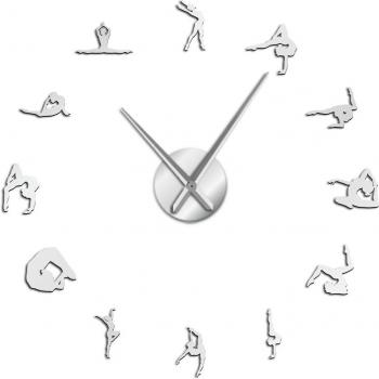 DIY Gymnast Wall Clock