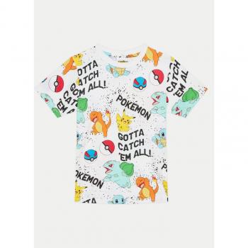 OVS T-Shirt 2098649 Weiß Lockerer Stil