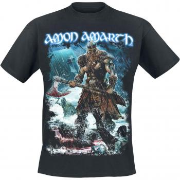 Men's Amon Amarth Black Jomsviking Graphic Tee