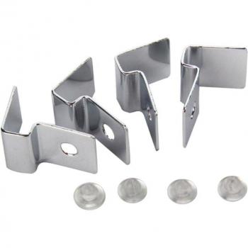 4 Pack Stainless Steel Aquarium Filter Holder Clips 8/10/12mm