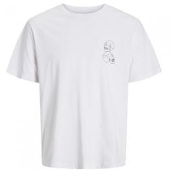 Camiseta de Manga Corta Jack&Jones Hombre Diseño Lateral