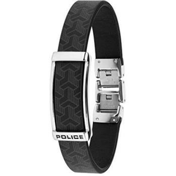 Pulsera Police S14AQU01B para Hombre Color Negro