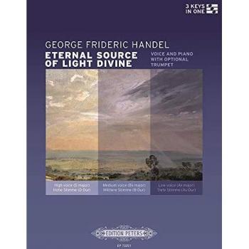 Eternal Source of Light Divine (für Gesang und Klavier / Orgel mit optionaler Trompetenstimme) (Ausgabe