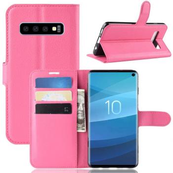 Galaxy S10 Lapinette Wallet Case – White and Pink Design