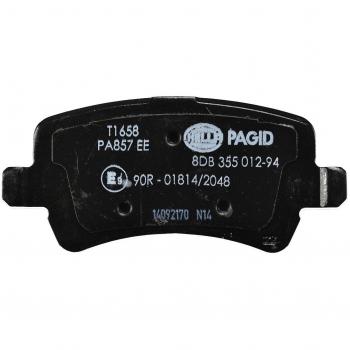 HELLA PAGID Rear Axle Brake Pad Set 355 012-941
