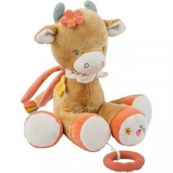 NATTOU peluche musical 30 cm MILA LA VACA para colgar, colección Mila, Zöe & Lana