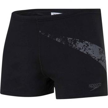 Moda Mare Speedo Aquashort BOOMSTAR Grigio/Nero Taglia 30