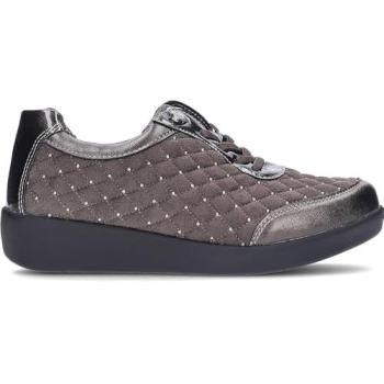 Zapato de Moda Gris con Cordones Elásticos Doctor Cutillas