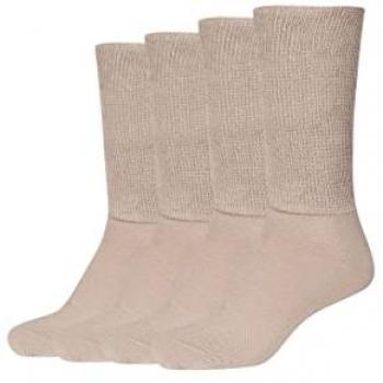 Camano Socken Comfort Plus Diabetiker (4er Pack) mit besonders Venen-freundlichem Material