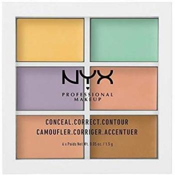 NYX Professional Makeup Farbkorrekturset – 6 Mischbare Farben