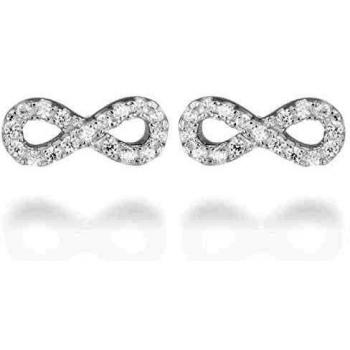 Pendientes de Plata y circonita brillante Munthir