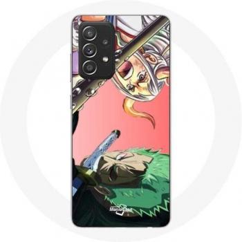 Samsung Galaxy A33 5G Etui Yamato en Zoro One Piece Anime Poster